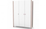 Шафа для одягу Big капучіно-біла, фото