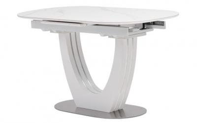 Стол ТМL-866 белый мрамор, Vetro Стол ТМL-866 белый мрамор, Vetro, фото