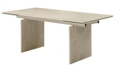 Стол Данте ТМL-980 травертин, Vetro Стол Данте ТМL-980 травертин, Vetro, фото