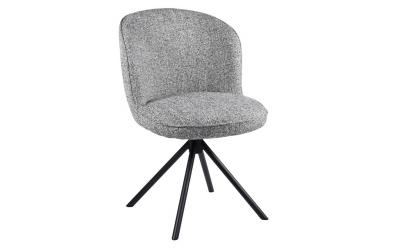 Стілець R-160 графітовий твід + чорний, Vetro, фото
