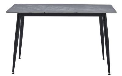 Стіл TM-100 ребекка грей + чорний, Vetro, фото