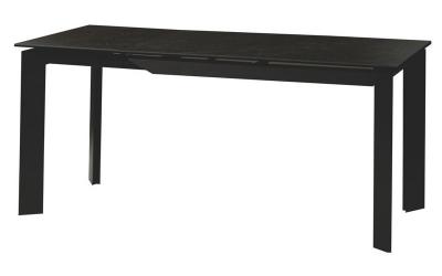 Стол Вермонт (VERMONT) BLACK MARBLE 120 черная керамика, Concepto Стол Вермонт (VERMONT) BLACK MARBLE 120 черная керамика, Concepto, фото